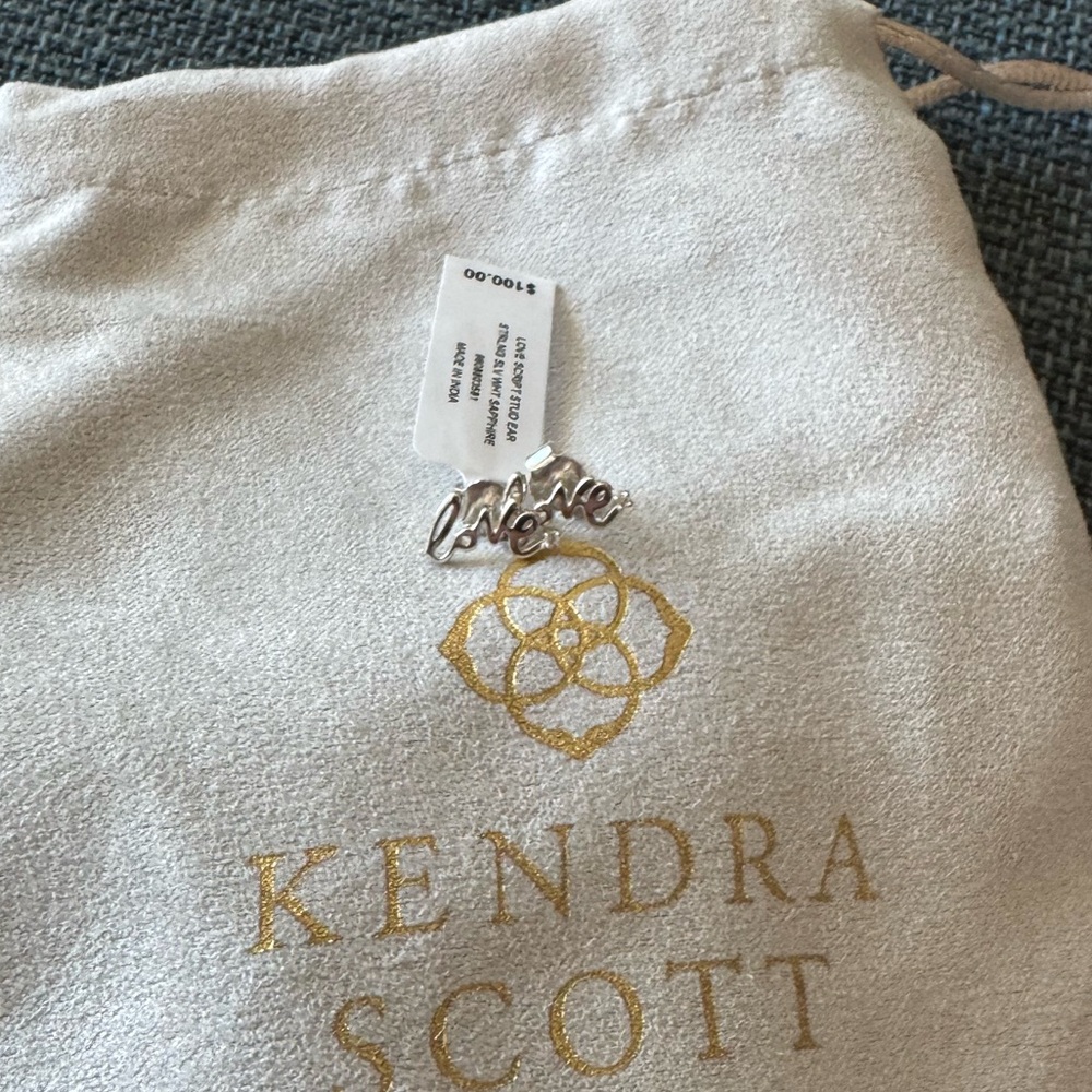 $ firm Kendra Scott Love Earrings